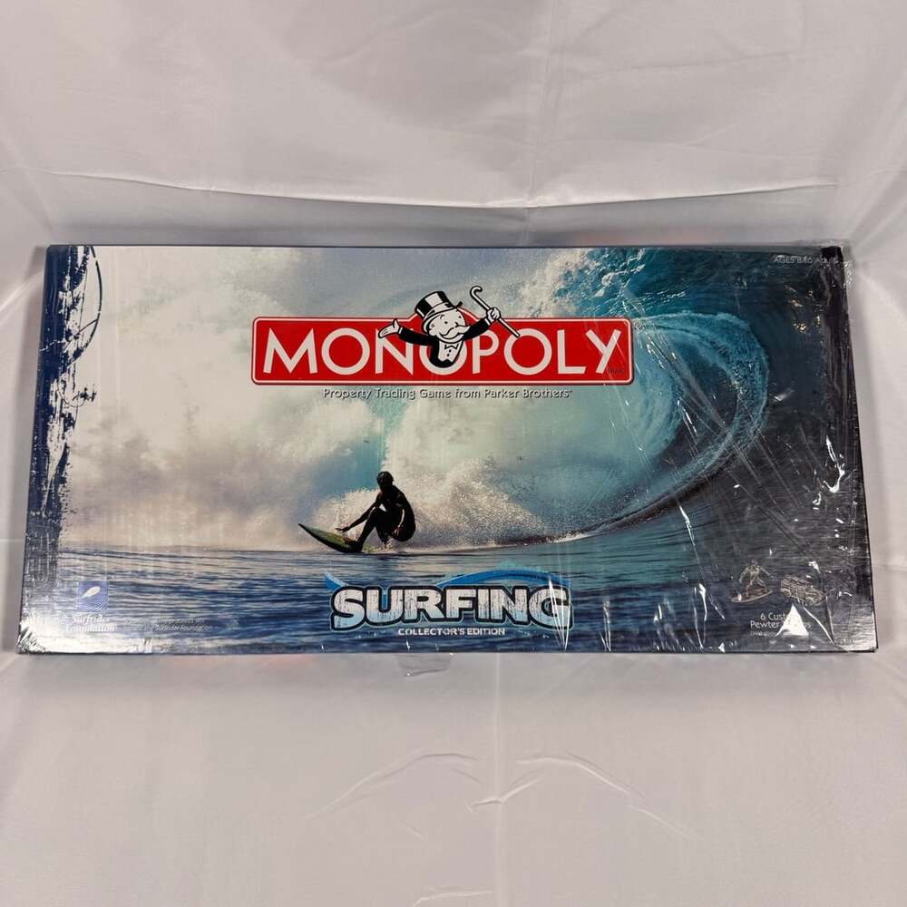 Monopoly SURFING Collector's Edition 2008 Played New Sealed! Rare!